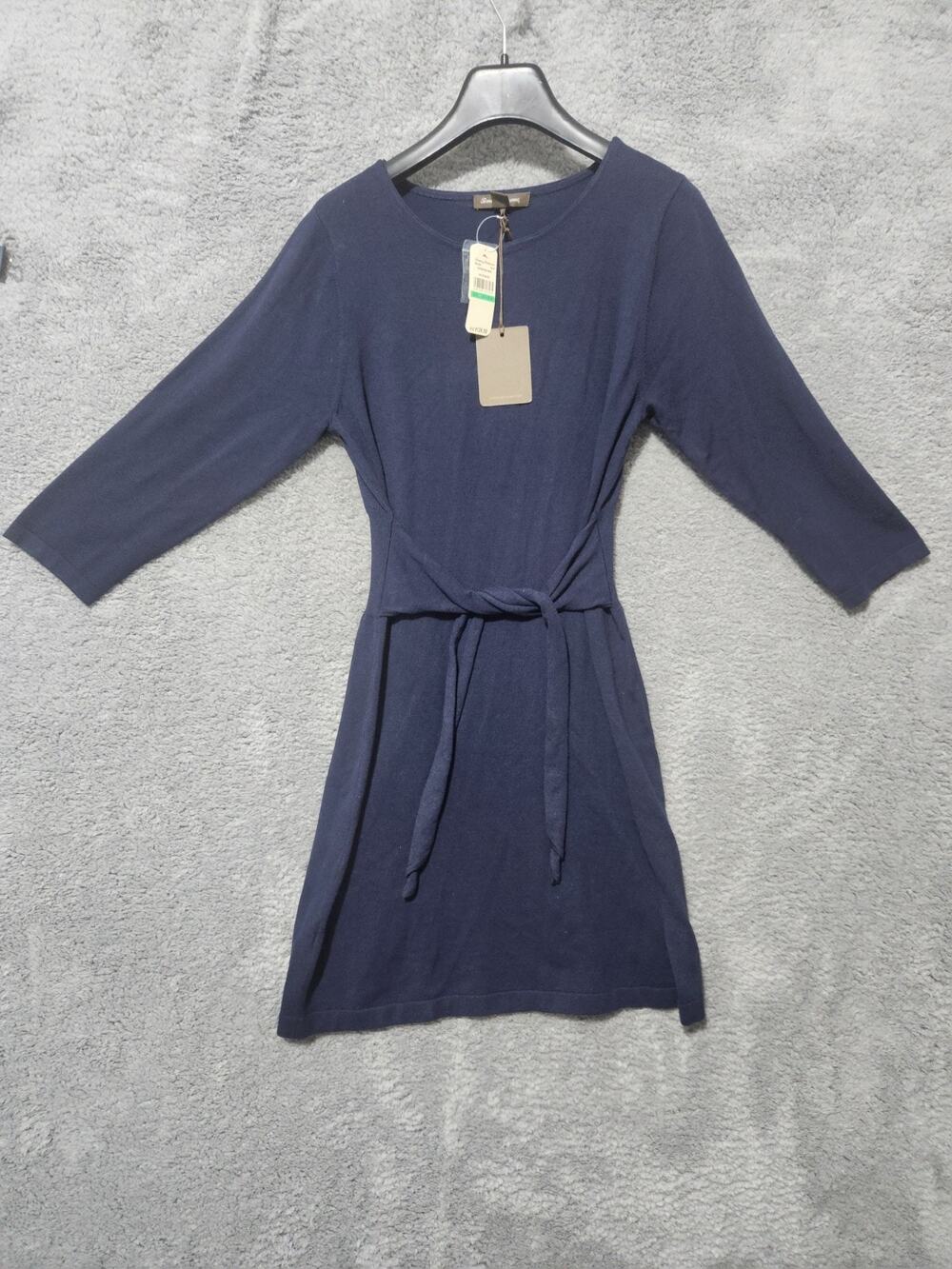 Womens Tommy Bahama Belted Dress Size Large Pickford Wrap Ocean Deep NWT